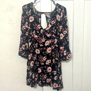 Flower Print Dress/Top